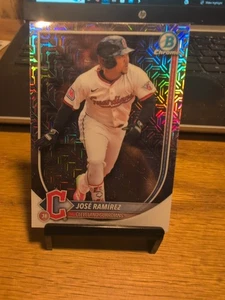 2025 Bowman Chrome Jose Ramirez #21 Mega Box Mojo Refractor - Picture 1 of 1