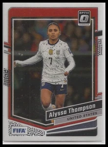 2023-24 Donruss FIFA Soccer #68 - Alyssa Thompson Optic - Picture 1 of 2