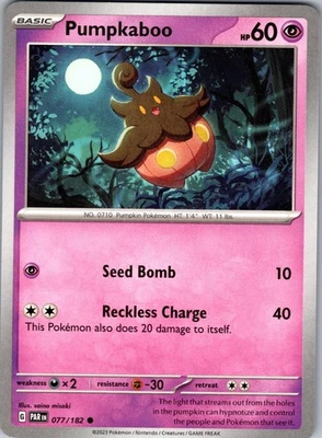 Pumpkaboo 077/182 Common Regular SV04: Paradox Rift NM - Image 1 of 2