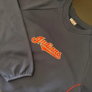 Majestic Cleveland Indians Guardians MLB Therma Base Pullover Sudadera L XL - Imagen 1 de 11