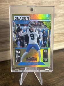 BRYCE YOUNG 2024 PANINI CONTENDERS GOAL LINE TICKET #/5 FOTL PANTHERS - Bild 1 von 7