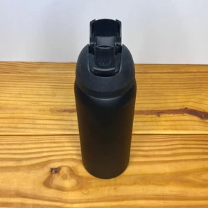 Botella de agua Owala FreeSip 32 oz acero inoxidable aislada negra - Imagen 1 de 7