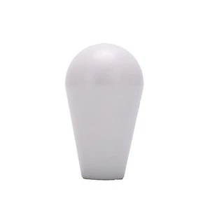 Arcade Joystick replacement Top White flight stick style f/ JS19 & JS12 Joystick - Picture 1 of 1