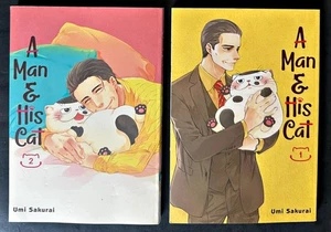 A Man & His Cat #1 & #2 Englisch Manga Square Cnix Manga 2020 - Bild 1 von 2