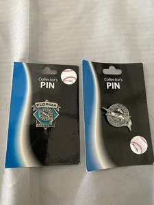 Lotto spille da collezione Miami Marlins / Florida Marlins WinCraft (2) nuove MLB 2008 - Foto 1 di 5