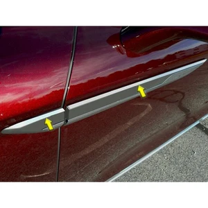 Polished Porthole Accent Trim 4pcs (fits: 2019-2023 Lincoln Nautilus) - Picture 1 of 4