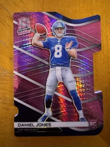 2019 PANINI SPECTRA PINK PRIZM DANIEL JONES RC /20 Rookie Die Cut - Picture 1 of 2