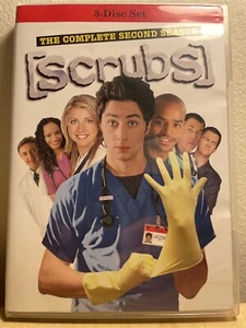 Scrubs The Complete Second Season DVD, 2002  3 disc set - Picture 1 of 3