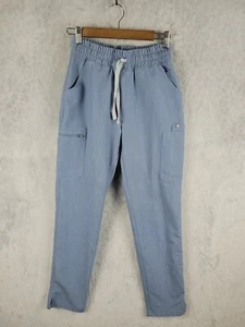 FIGS Women’s Yola Skinny Scrub Pants sz XS Limited Edition Blue PO 1858 - Picture 1 of 12