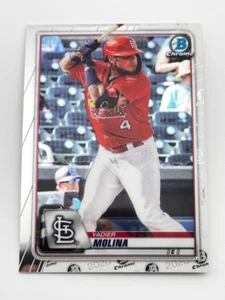 2020 Bowman Chrome - Yadier Molina #14 - LOOK! - Picture 1 of 3