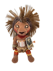 VINTAGE 10" SIMBA Beanie Plush DISNEY'S The Lion King Broadway Musical NWT - Picture 1 of 2
