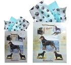 New Rottweiler Gift Bags Set of Two with Tissue Paper Ruth Maystead Rottweilers