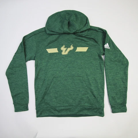 South Florida Bulls adidas Climawarm Sweatshirt Men's Green New Cover