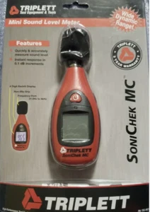 Triplett TSC-MC1 SoniChek Mini Sound Level Meter, Backlit, C Weighted. DB Tester - Picture 1 of 5