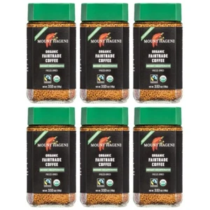 Mount Hagen Organic Freeze Dried Instant Decaffeinated Coffee, 3.53-Ounce (6pk) - Picture 1 of 9