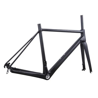 All carbon fiber ultra light road bicycle frame V brake carbon racing city bicyc - Image 1 of 4