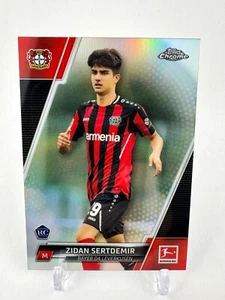 2021 Topps Chrome Bundesliga Zidan Sertdemir #36 Refractor Rookie RC Germany - Picture 1 of 4