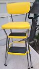 Vintage Cosco Step Stool-Vibrant Yellow-Great Condition-A Beauty