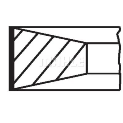 MAHLE Kolbenringsatz Kolbenringzange für KIA Cee'D SW ED Pro Hyundai i30 FD - Bild 1 von 4