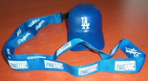 Los Angeles Dodgers SGA Radio Helmet w/ Lanyard - Picture 1 of 4