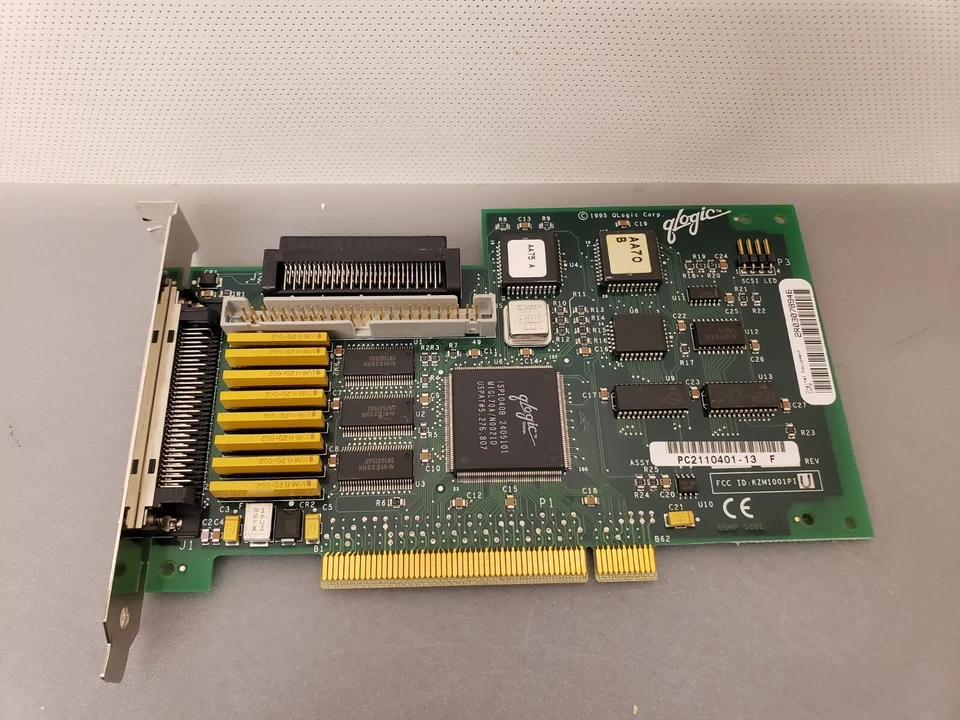 DEC Compaq QLogic KZPBA-CY PCI SCSI Controller Ultra Wide 401922-001 QLA1041 - Image 1 of 3