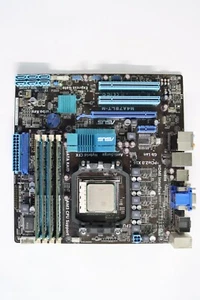 Zócalo de placa base ASUS M5A78LT-M AM3+ USB3 EPU DDR3 USB3 Paquete CPU RAM Zub #8239 - Imagen 1 de 2
