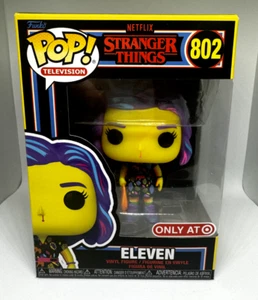 New FUNKO POP ! ELEVEN 802 TARGET EXCLUSIVE BLACKLIGHT STRANGER THINGS - Picture 1 of 4