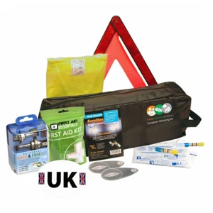 Brexit Ready European Driving Travel Abroad Motoring Kit - Picture 1 of 9