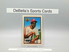 1989 BOWMAN TIFFANY #408 Curt Ford  PHILADELPHIA PHILLIES 