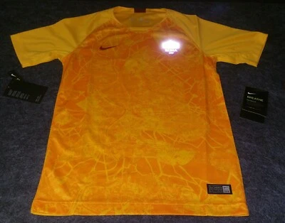 Футболка Nike Youth AS Roma Stadium Third 18/19, оранжевая/желтая, размер YM - Изображение 1 из 4