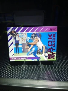 Montez Sweat 2024 Score Sack Attack Pink #5 - Picture 1 of 2