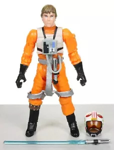Star Wars Legacy LUKE SKYWALKER Droid Factory X-Wing Pilot Complete Hasbro 2008 - Picture 1 of 4