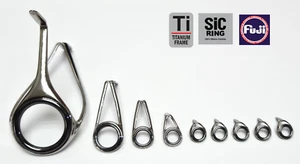 Fuji Titanium SIC T-RVSG 25H96 Guide Set - Picture 1 of 3
