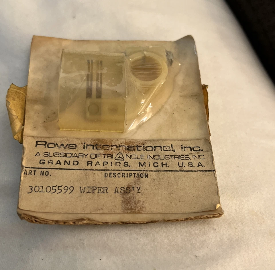 Rowe jukebox wiper assembly NOS 301.05599 - Image 1 of 1