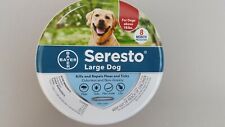 Bayer Seresto 8-Month Flea Tick & Lice Collar Large Dog Kills & Repels Odorless