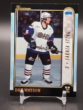 GOLD #23/99 Dan Watson 1999-00 Bowman CHL #160 Sarnia Sting Hockey Card