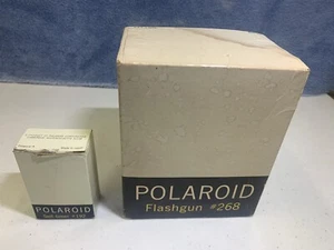 Vintage Polaroid Flashgun 268 And Timer 192 - Picture 1 of 6