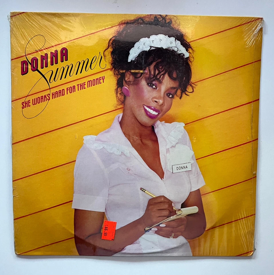 Donna Summer LP She Works Hard For The Money SEALED ORIG. - Image 1 of 1