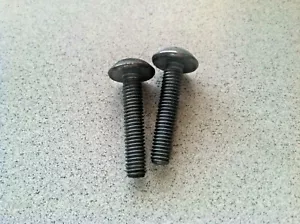 2004-2008 BMW 750i 750Li E65 E66 ~ 2 ENGINE HOOD BRACKET SCREWS ~ OEM PART - Picture 1 of 3