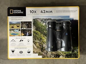 BRAND NEW National Geographic 10 x 42 Waterproof Binoculars Kit With Harness