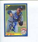 Dave Eiland NY New York Yankees 1990 Score Rookie Signed Autograph Photo Card