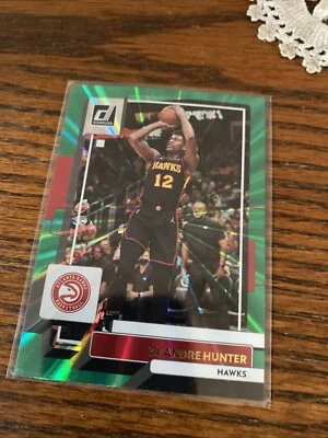 2022-23 Panini Donruss - Holo Green Laser #64 De'Andre Hunter - Image 1 of 2