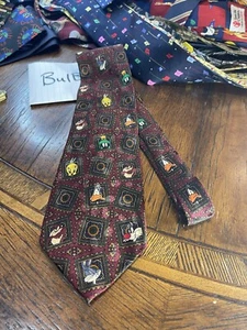 TAZ BUGS CONEJITO DIBUJOS ANIMADOS PROFESOR VESTIDO TRAJE DISEÑADOR CORBATA ENVÍO GRATUITO - Imagen 1 de 4