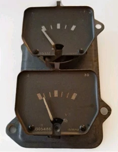 MCM Spark Plug Co. Flint Michigan Dual Gauge Unit Made in USA - Bild 1 von 6