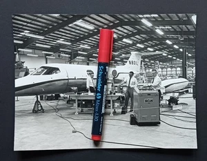 GATES LEARJET 23 N801L • GRANDE FOTO D'EPOCA ORIGINALE 7x91/2" - Foto 1 di 2