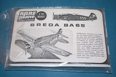 Rare Plane - Breda BA 65 scala 1/72 - Immagine 1 di 2