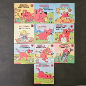 Clifford Der große rote Hund Buch Posten 10 Scholastics Norman Bridwell - Bild 1 von 22