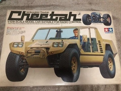 Tamiya 1:12 Lamborghini Cheetah RC Car Kit Rare New Unbuilt Collector’s Item - Image 1 of 4