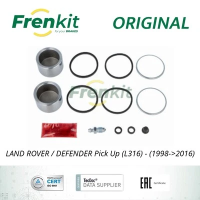 Frenkit Caliper Repair Kit + Piston - 246902 - LAND ROVER - DEFENDER Pick Up (L3 - Imagen 1 de 3