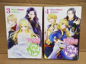 I'm the Villainess, So I'm Taming the Final Boss, Vol 3 and 4 (manga) Nagase - Picture 1 of 6